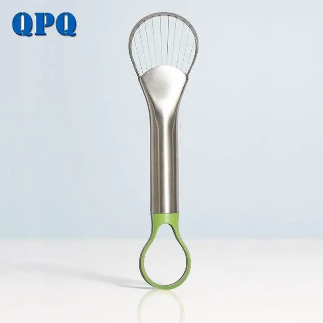 Alt view image 7 of 7 - 2-in-1 Avocado Slicer & Pitter, Stainless Steel Kitchen Tool with Wire End for Scooping, Loop End for Pit Removal, Dishwasher SafeStainless Steel Avocado Slicer