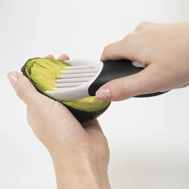 Alt view image 2 of 6 - Good Grips 3-in-1 Avocado Slicer, White