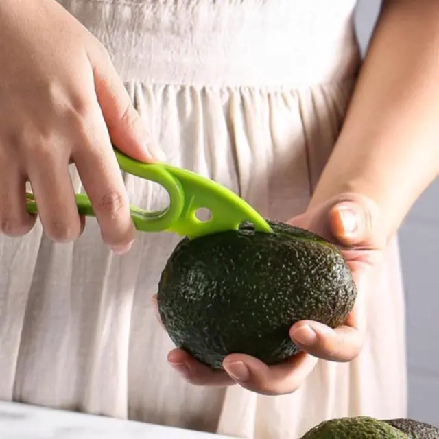 Alt view image 6 of 7 - Avocado Slicer Tool, Green, 2 Pcs