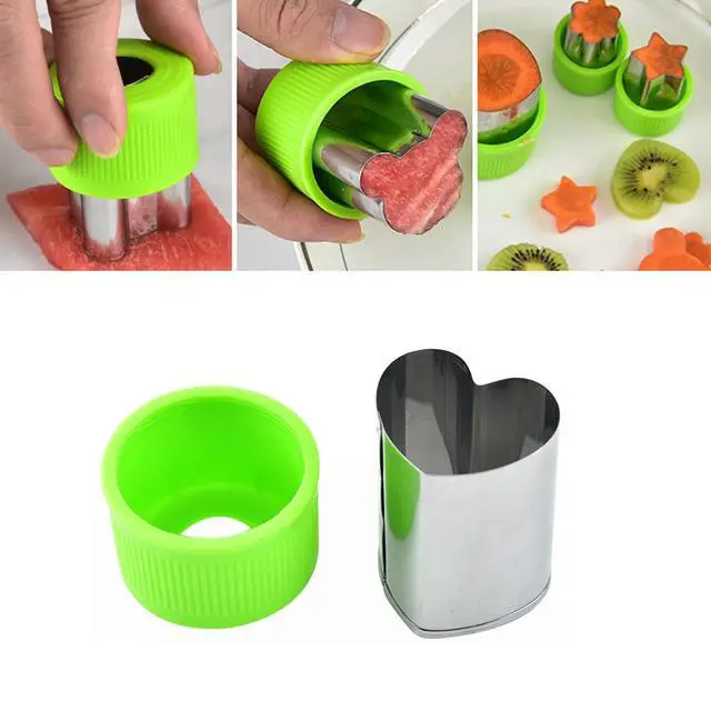Alt view image 3 of 7 - 9PCS Fruit Scooper Cutter Shapes Seed Remover Set, Fruit Slicers for Apple Slicer, Avocado Watermelon Cutter, Kiwifruit Scooper, 304 Stainless Steel