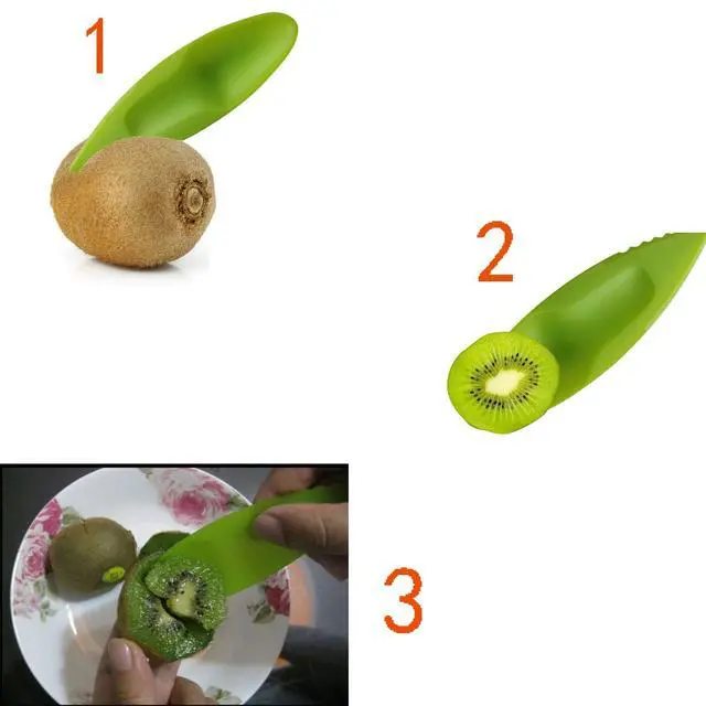 Alt view image 7 of 7 - 9PCS Fruit Scooper Cutter Shapes Seed Remover Set, Fruit Slicers for Apple Slicer, Avocado Watermelon Cutter, Kiwifruit Scooper, 304 Stainless Steel