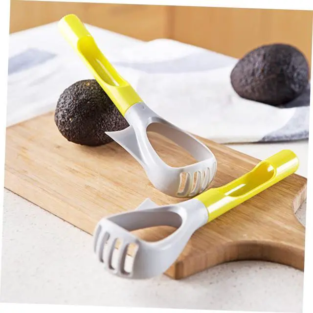 Alt view image 4 of 7 - 5 in 1 Avocado Tool Cutter Masher Slicer Pitter Peeler Corer for Kitchen Fruit Salad and Meal Prep 8.46In