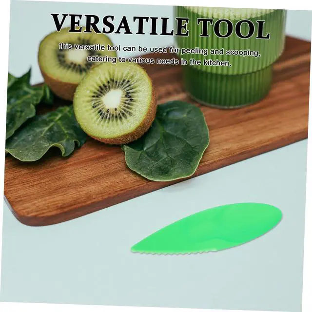 Alt view image 4 of 7 - 50pcs Kiwi Peeler Spoon Fruit Slicer Kiwi Digging Spoon Avocado Knife Kitchen Fruit Cutter Knife