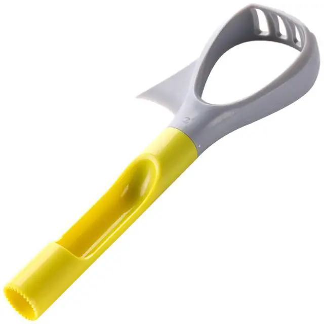Alt view image 5 of 7 - Avocado Slicer Tool Avocado Cutter, 3-In-1 Avocado Slicer, Reusable Avocado Masher with Comfortable Handle, Multi-Function Avocado Tool 8.4x2.7x1.3inch