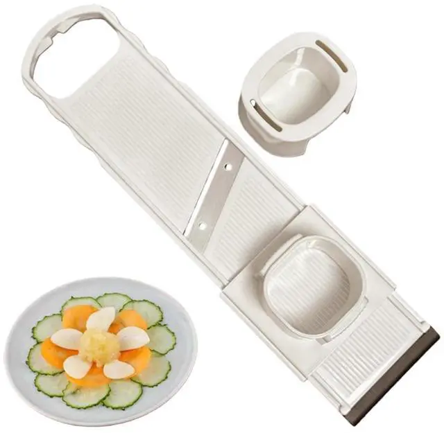 Main image of 1Pcs Multi-Functional Food-Grade Garlic Press & Slicer Ultra-Thin Vegetable Shredder/Chopper, Kitchen Prep Gadget for Home Chefs, Cooking Accessories, Food Preparation Equipme