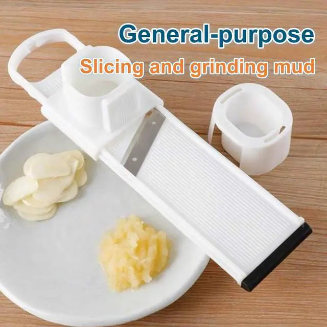 Alt view image 4 of 6 - 1Pcs Multi-Functional Food-Grade Garlic Press & Slicer Ultra-Thin Vegetable Shredder/Chopper, Kitchen Prep Gadget for Home Chefs, Cooking Accessories, Food Preparation Equipme