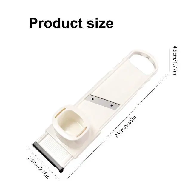 Alt view image 6 of 6 - 1Pcs Multi-Functional Food-Grade Garlic Press & Slicer Ultra-Thin Vegetable Shredder/Chopper, Kitchen Prep Gadget for Home Chefs, Cooking Accessories, Food Preparation Equipme
