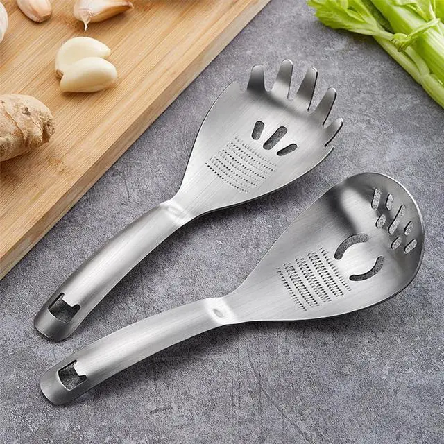 Alt view image 7 of 7 - Multipurpose Grinding Spoon,304 Stainless Steel Garlic Ginger Crusher Spoon Reverse Grinding Design for Home Kitchen Utensil