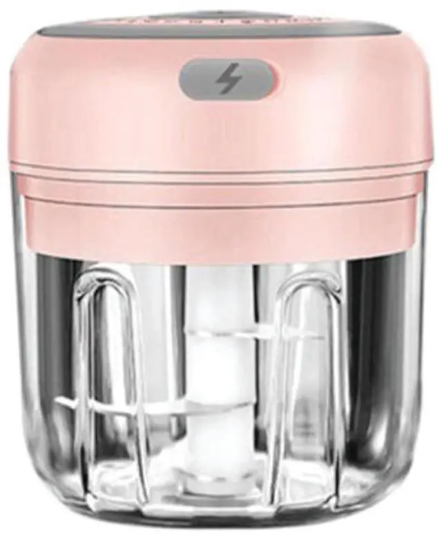 Main image of The Perfect Part Vegetable Chopper - 300ML Electric Garlic Press Chopper For Kitchen,Cordless Mini Blender,Food, Salad, Meat,Veggie Chopper (PINK)