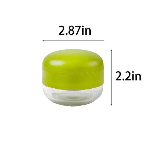 Alt view image 2 of 5 - 2PCS Stainless Steel Garlic Press Chopper Mini Kitchen Crusher Tool for Home Camping Daily Cooking
