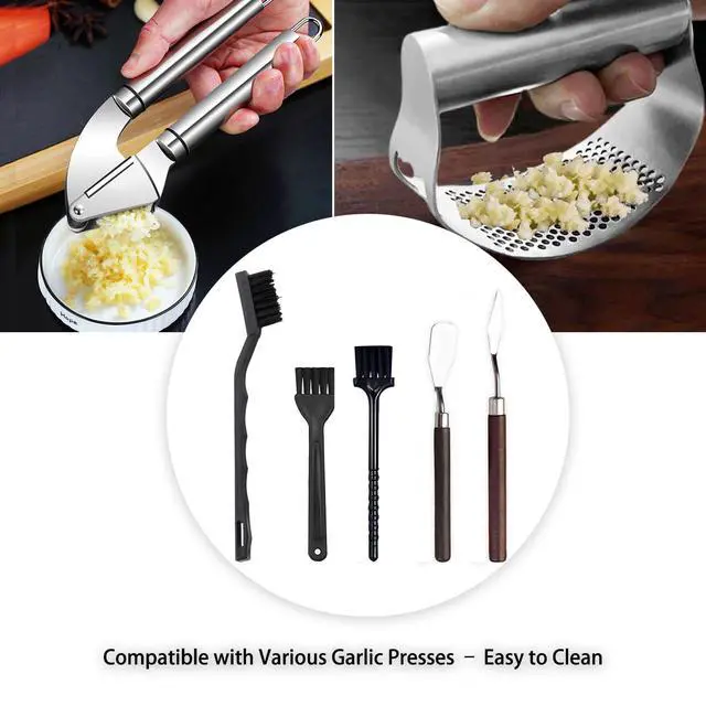 Alt view image 2 of 3 - Self-Cleaning Garlic Press Cleaner Tool Suitabl for Cleaning a Variety of Garlic Press (Tool Only No Garlic Press Included)