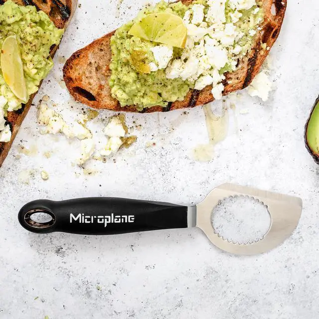 Alt view image 7 of 7 - Avocado Tool | 3-in-1 Stainless Steel Avocado Slicer Tool, Pit Remover & Peeler with Soft Grip Handle | Avocado Cutter for Easy Prep | Dishwasher Safe