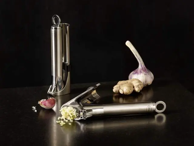 Alt view image 6 of 7 - Stainless Steel Mincing Garlic Press, Premium