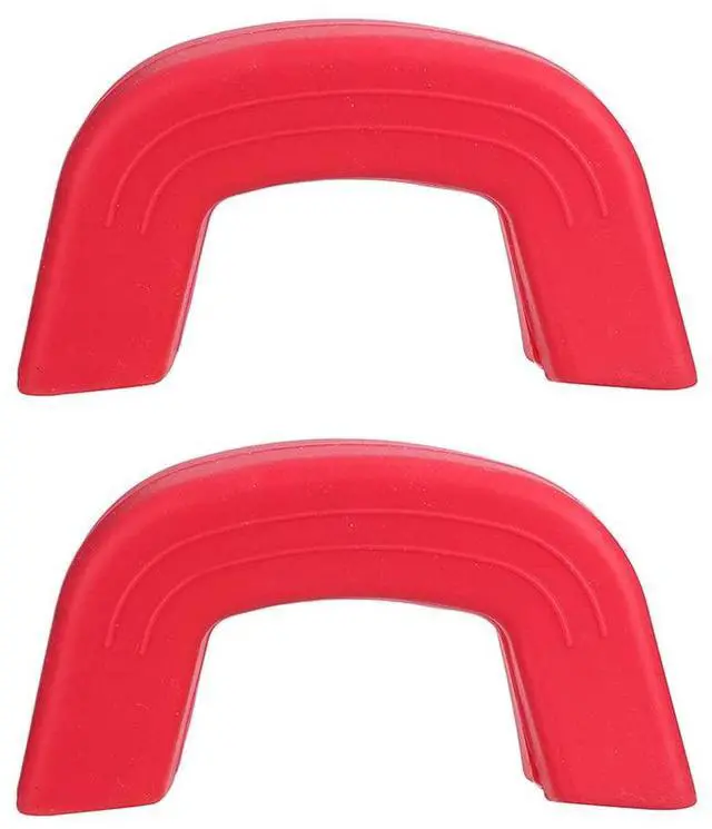 Main image of Silicone Pot Handle Holder Heat Resistant Non-Slip Pot Handle Sleeve Cover Protector for Kitchen Cookware Pans and Soup Pots 2.95X1.65X0.66 Inch 1 Pair