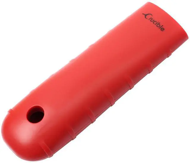 Main image of Silicone Hot Handle Holder, Potholder (Extra Thick Red) for Cast Iron Skillets, Pans, Frying Pans & Griddles, Metal and Aluminum Cookware Handles - Sleeve Grip, Handle Cover