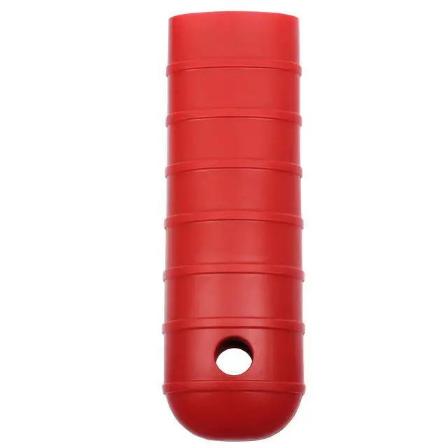 Alt view image 7 of 7 - Silicone Hot Handle Holder, Potholder (Extra Thick Red) for Cast Iron Skillets, Pans, Frying Pans & Griddles, Metal and Aluminum Cookware Handles - Sleeve Grip, Handle Cover