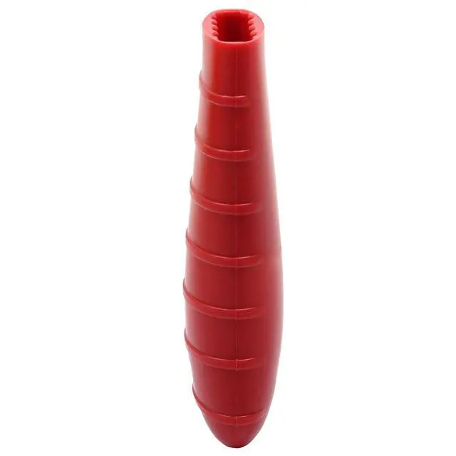 Alt view image 5 of 7 - Silicone Hot Handle Holder, Potholder (Extra Thick Red) for Cast Iron Skillets, Pans, Frying Pans & Griddles, Metal and Aluminum Cookware Handles - Sleeve Grip, Handle Cover