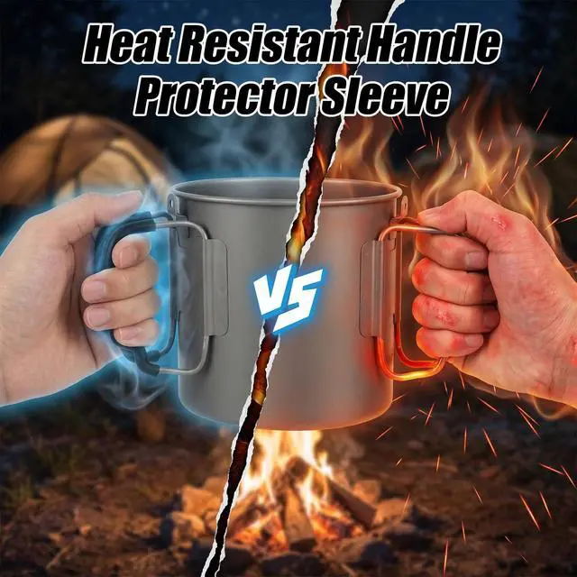 Alt view image 4 of 7 - Handle Cover for TOAKS Titanium Pot