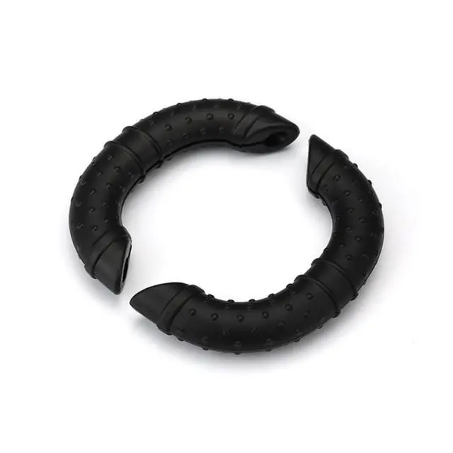 Alt view image 3 of 7 - Wok Handle Cover Heat Resistant Silicone Pan Handle Holder Non-Slip Pot Assist Sleeve for Cast Iron Skillet Cooking Safety