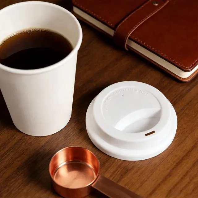 Alt view image 4 of 7 - Silicone Coffee Mug Cover Lids 3.35" Inner Mouth Size Reusable Cup Covers with Drinking Hole and Air Intake for Coffee and Water Cups 3.74X3.74X0.78In