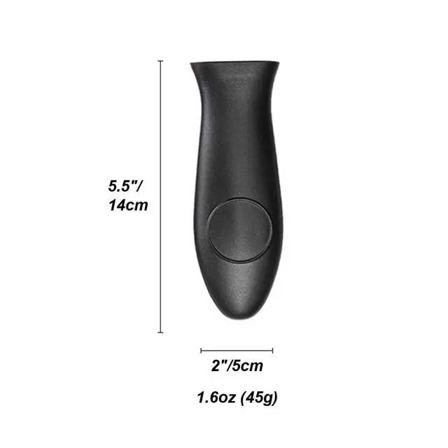Alt view image 2 of 7 - Silicone Hot Handler Holder Reusable Diswasher 6 Pcs Heat Resistant Pot Handle Sleeve Non-Slip Potholder Dishwasher Safe Rubber Grip Handle Cover for Pans, Cast Iron, Griddles, Cookware Handles Black