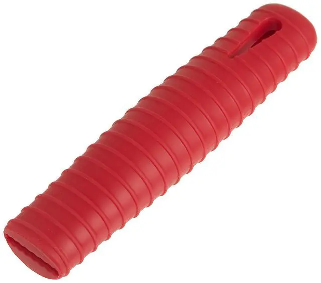 Alt view image 2 of 5 - Dishwasher Safe Hot Handle Holder Designed for Lodge Carbon Steel Pan Products - Reusable Heat Protection Up to 500° - Red