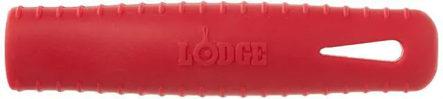 Alt view image 5 of 5 - Dishwasher Safe Hot Handle Holder Designed for Lodge Carbon Steel Pan Products - Reusable Heat Protection Up to 500° - Red