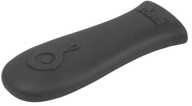 Main image of Silicone Hot Handle Holder - Heat-Resistant Cast Iron Skillet Handle Cover for Pans 9 Inches & Larger - Dishwasher-Friendly Silicone Hot Grip Sleeve - Reusable Skillet Accessory - Black