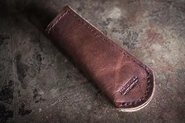 Alt view image 4 of 7 - Leather Cast Iron Pan Handle Cover (Standard 4.5")