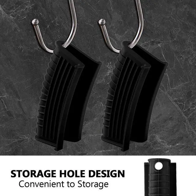 Alt view image 5 of 7 - Silicone Hot Pan Handle Holder, Black