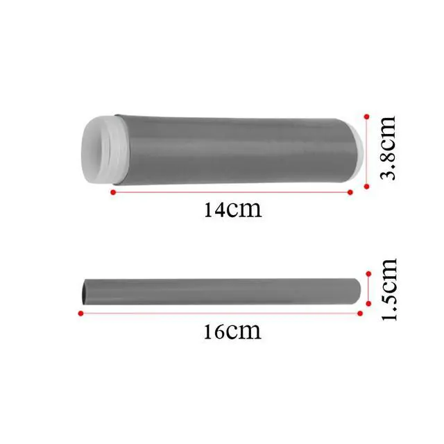 Alt view image 2 of 7 - 2 Pcs Heat-Resistant Pot Handle Silicone Cover, Non-Slip Pan Handle Sleeve, Easy to Install and Clean, for Cast Iron Skillet, Frying Pan (grey, M)
