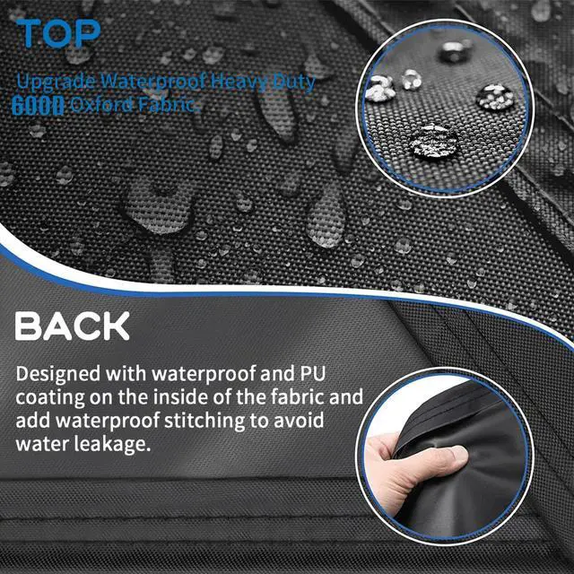 Alt view image 4 of 5 - Household Upright vacuum cleaner Storage Bag, Upright vacuum cleaner Protective Cover, dustproof and waterproof,black Only Bag