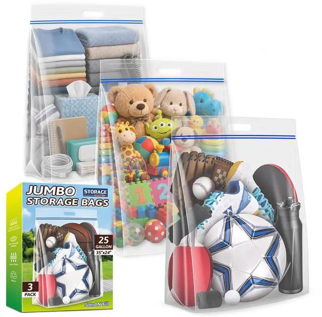 Main image of Extra Large 25 Gallon Storage Bags