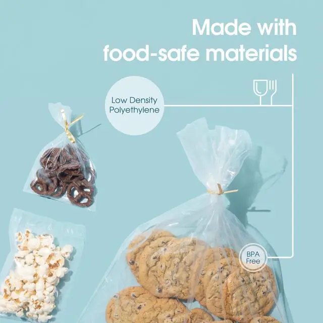 Alt view image 3 of 6 - 20" X 26" Open-End Flat Clear Poly Bags (100 Count) - 1.1 Mil
