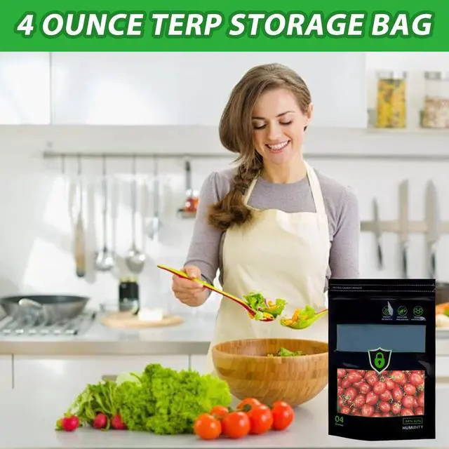 Alt view image 3 of 6 - 15 Pcs 1/4 LB Storage Terp Bag 58%-62% RH 2-Way Humidity Control Bags for Curing & Storage Resealable Humidity Bags (4 oz, 1/4 lb)
