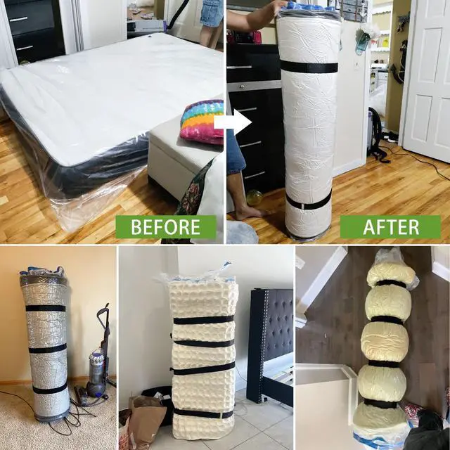 Alt view image 6 of 7 - King Size Mattress Vacuum Bag for Memory Foam Latex Mattress