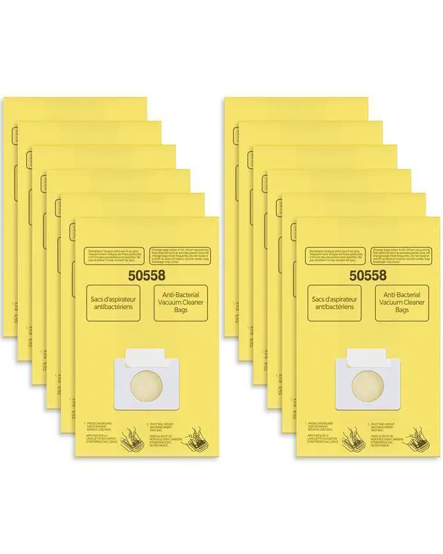 Main image of Vacuum Bags Replacement for Kenmore Canister C/Q 5055 50555 50557 50558 and Pana·sonic Type C-5 C-18 Vacuums - Premium Vacuum Cleaner Dust Bag