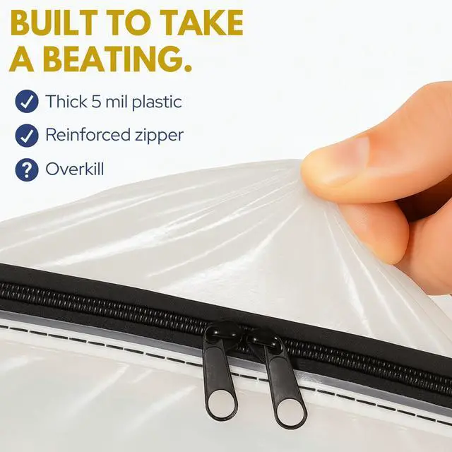 Alt view image 3 of 7 - Crib Mattress Storage Bag with Zipper, 2 Accessory Bags