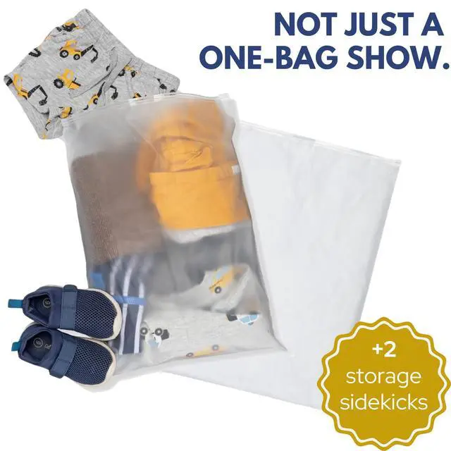 Alt view image 5 of 7 - Crib Mattress Storage Bag with Zipper, 2 Accessory Bags