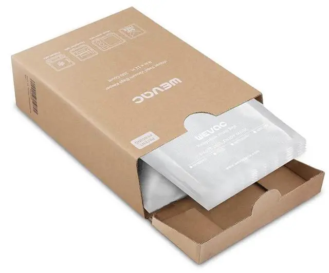 Main image of 8 x 12 200 Count Food Vacuum Sealer Bags Keeper, PreCut Quart, Ideal for Food Saver, BPA Free, Commercial Grade, Great for storage, meal prep and Sous Vide