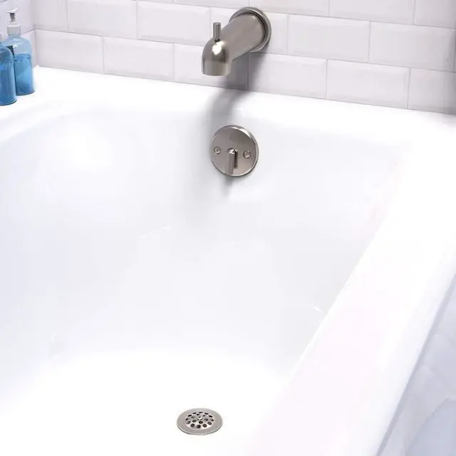 Alt view image 3 of 5 - Tarnish Free Bath Drain Strainer Dome Cover, Brushed Nickel