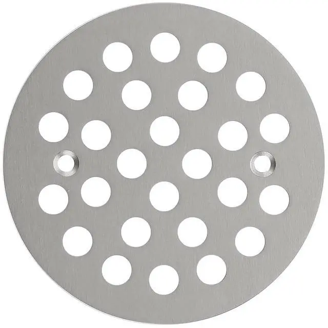 Main image of 4-1/4 Round Shower Drain Cover,Screw-in Shower Drain Strainer,Easy-to-Install Replacement Cover