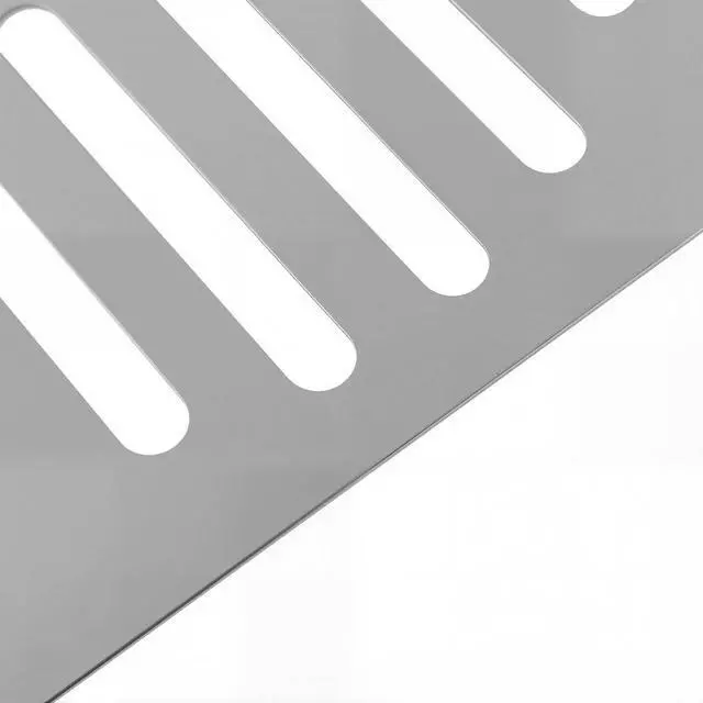 Alt view image 4 of 5 - 2pcs Drain Cover Grates 6" x 6" Stainless Steel Square Drainage Grate Cover