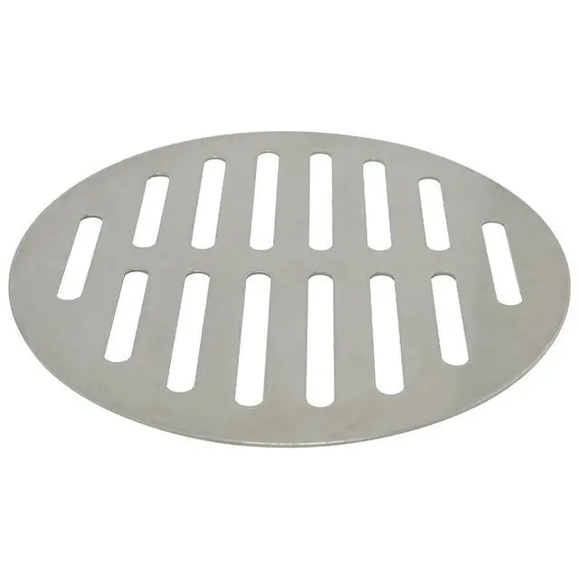 Alt view image 3 of 5 - Stainless Steel Round Floor Drain Cover 5 Inch Thickened 125MM Universal Balcony Drainage Net Odor Proof Floor Drain for Small Lawns Bathroom Cover Plates Kitchen Floor Drains Fast Drainage