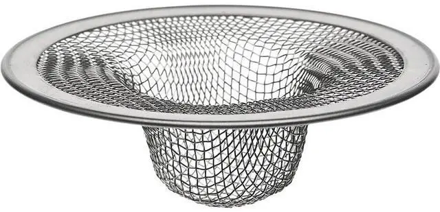 Main image of 2-3/4-Inch Tub Mesh Strainer, Stainless Steel, Silver