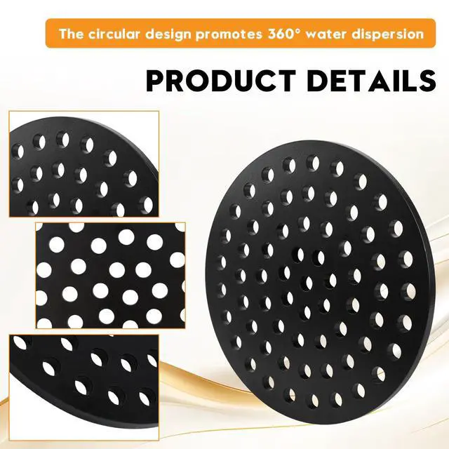 Alt view image 4 of 4 - 6.5 Inch Cast Iron Drain Cover, Basement Floor Drain Cover, 1 Pack