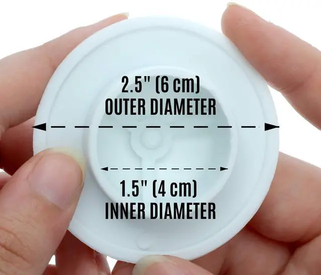 Alt view image 4 of 6 - Snug Plug Bath Drain Stopper Seals Tightly Around Drain (Fits 1.5 Inch Open Drains, Great for Tubs, Easy Push Open/Close Design)