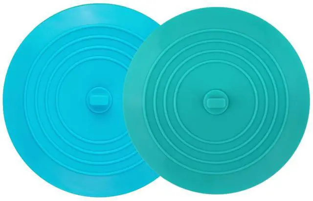 Main image of 6" Silicone Bathtub Drain Stopper & Hair Catcher for Bathroom