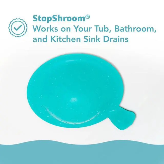 Alt view image 4 of 7 - Universal Stopper Plug Cover for Bathtub, Bathroom and Kitchen Drains, Aqua