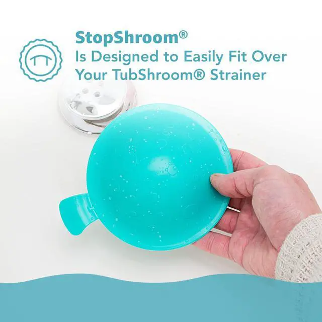 Alt view image 7 of 7 - Universal Stopper Plug Cover for Bathtub, Bathroom and Kitchen Drains, Aqua